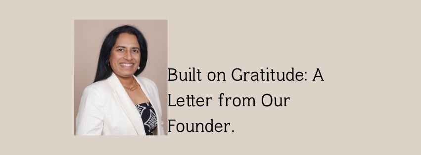 JNJ Gifts and More for corporate gifts, Built on Gratitude: A Letter from Our Founder.