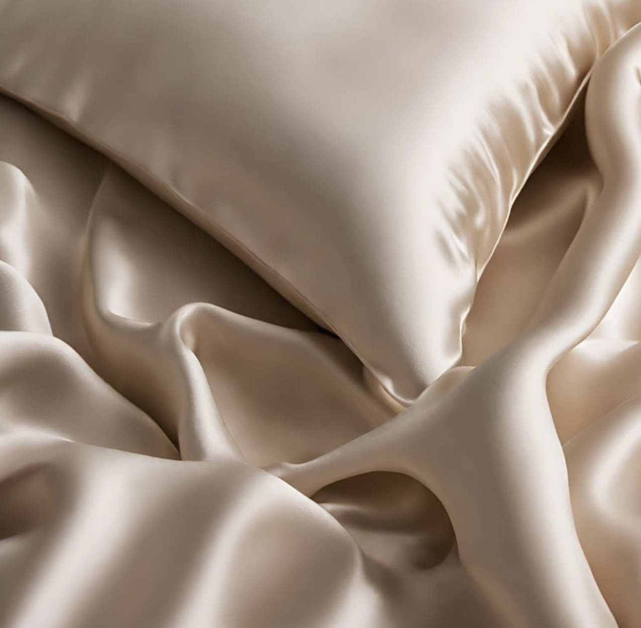 Mulberry Silk Pillowcase with Zipper, perfect for gifts for her and curated gift boxes (front view)