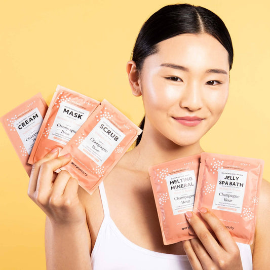 Champagne Hour Total Gel-Ohh! Pedi Spa Set