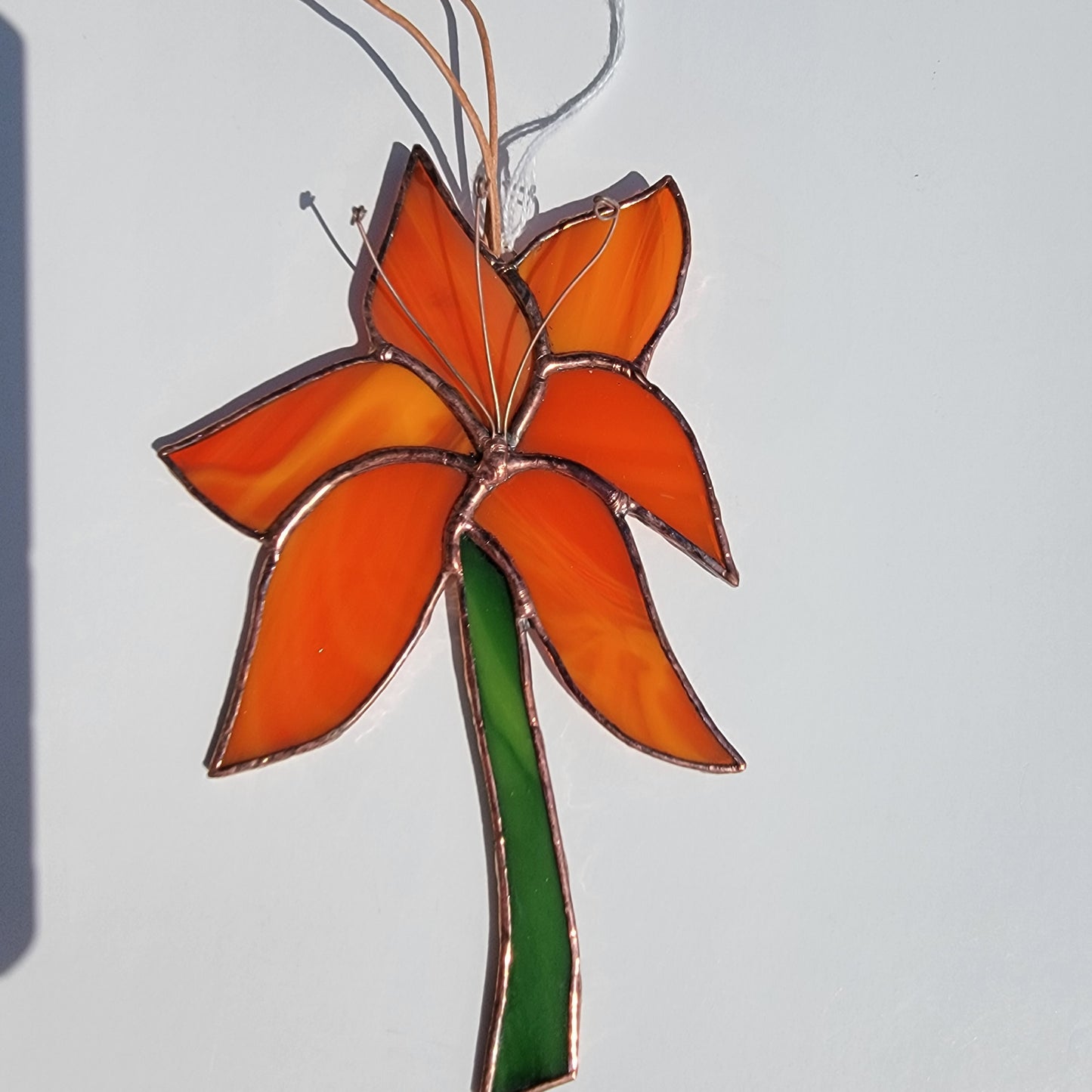 Stained Glass - Lily Flower