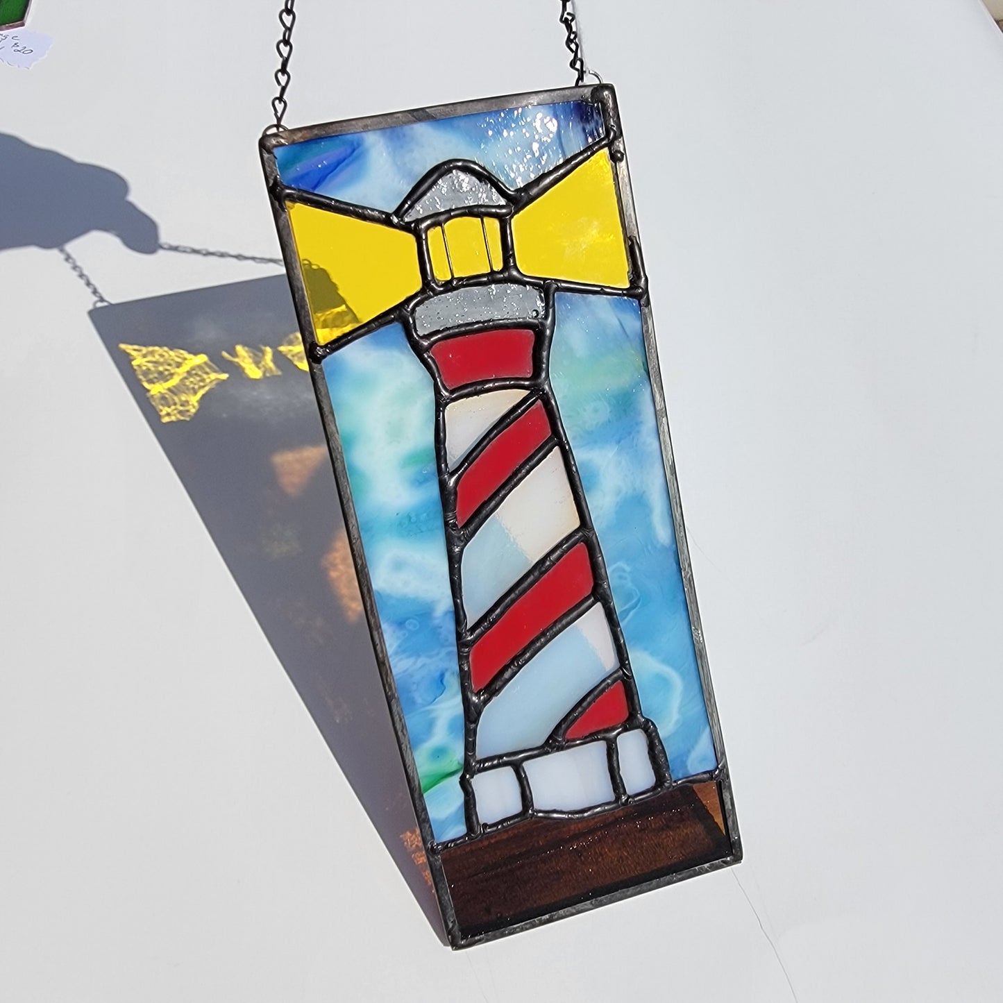 Stained Glass - Lighthouse Panel Mini