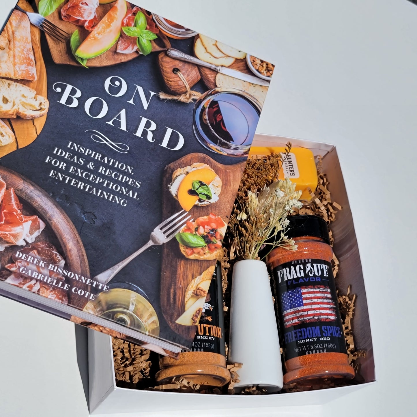 Veteran owned BBQ spice mix and cheese gifts for home owner