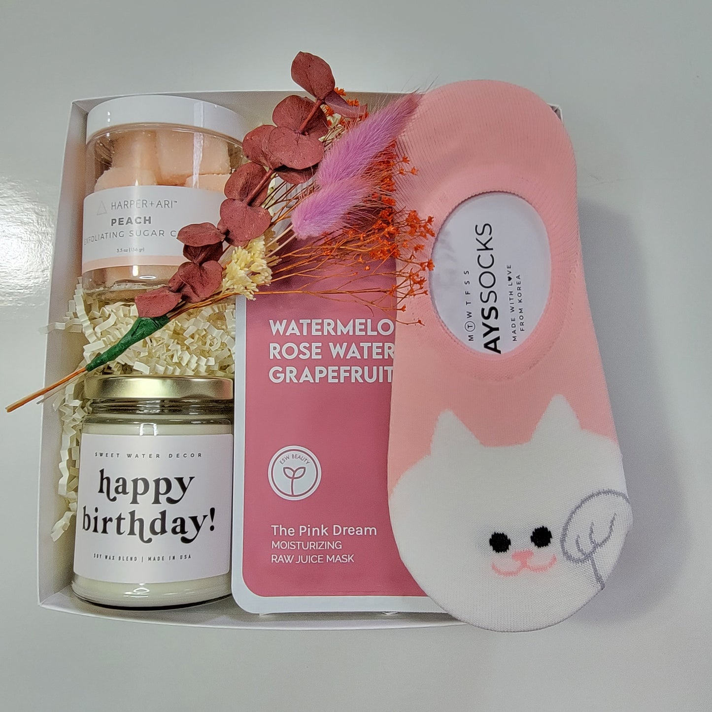 Gift box to celebrate birthday