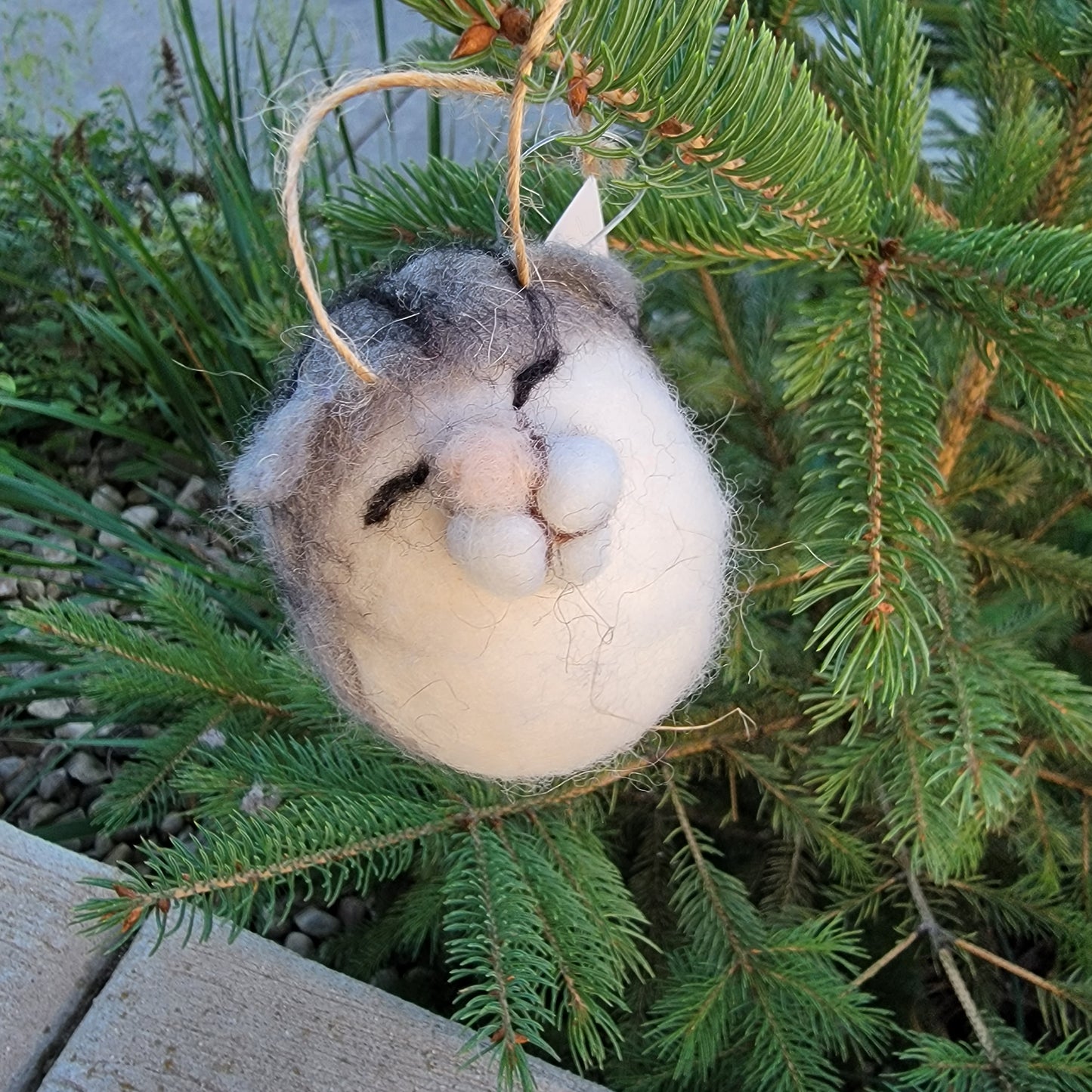 Felt Cat Ornament