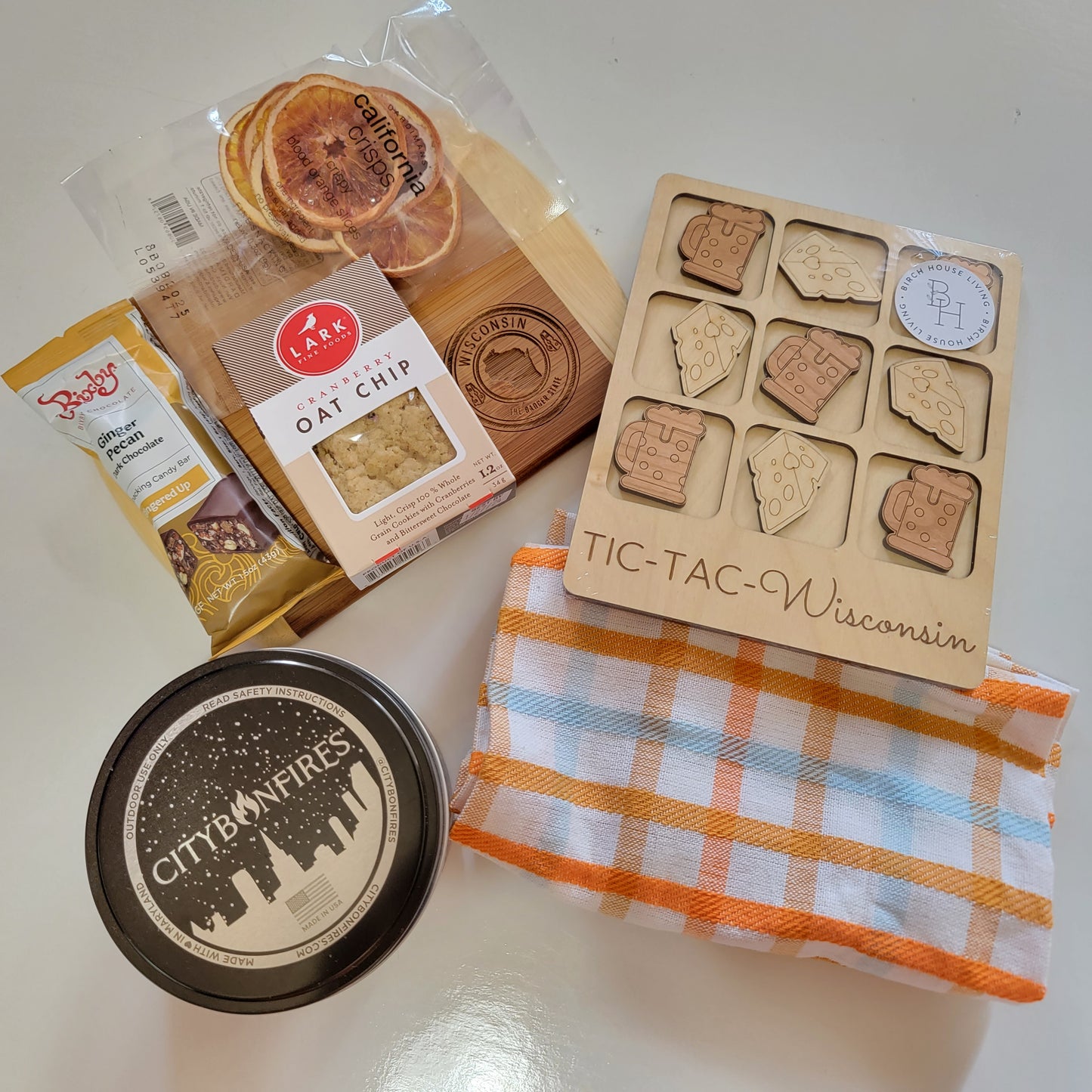 Wisconsin Wilderness Camper's Delight Gift Box for outdoor camper