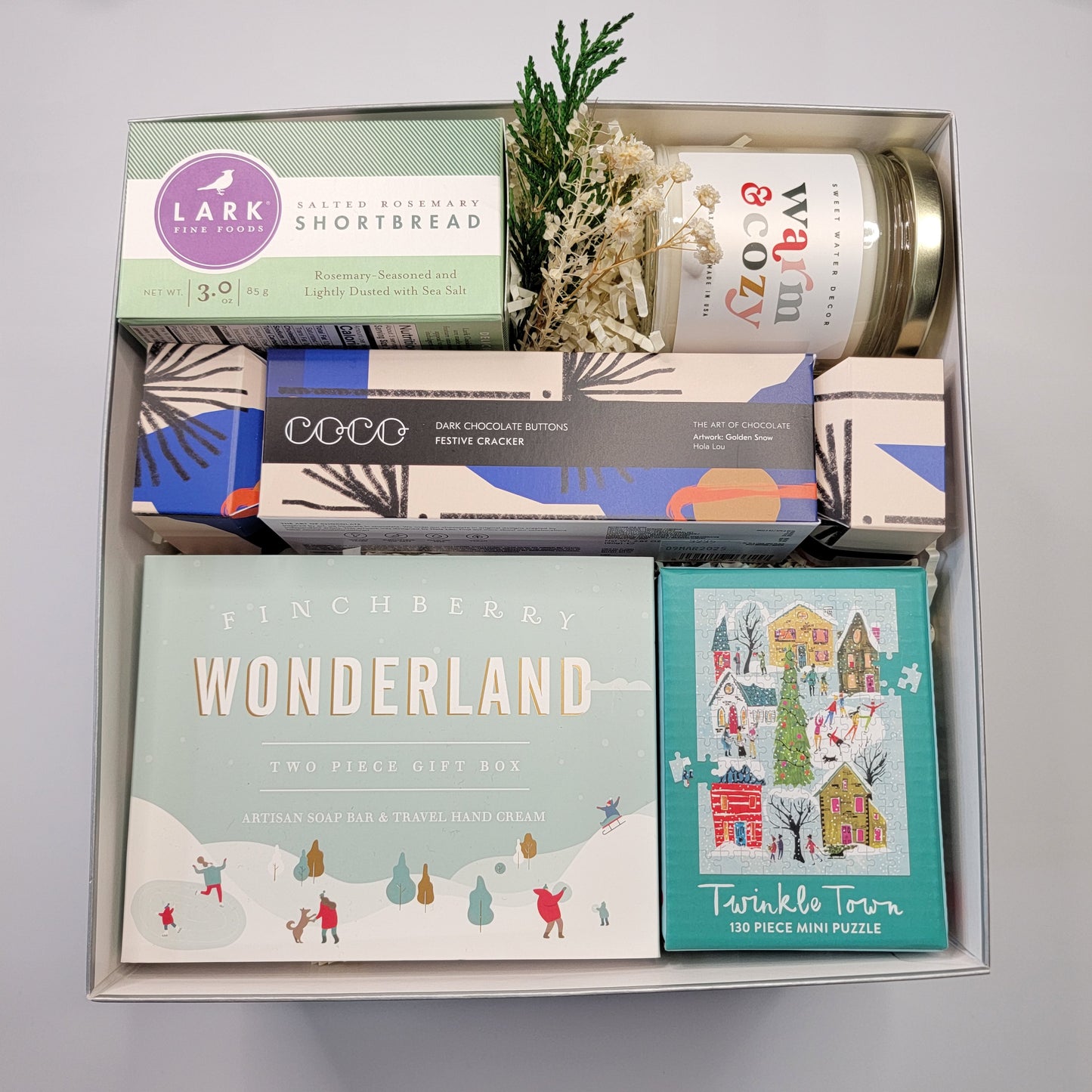 Twinkle Town Delight Gift Basket