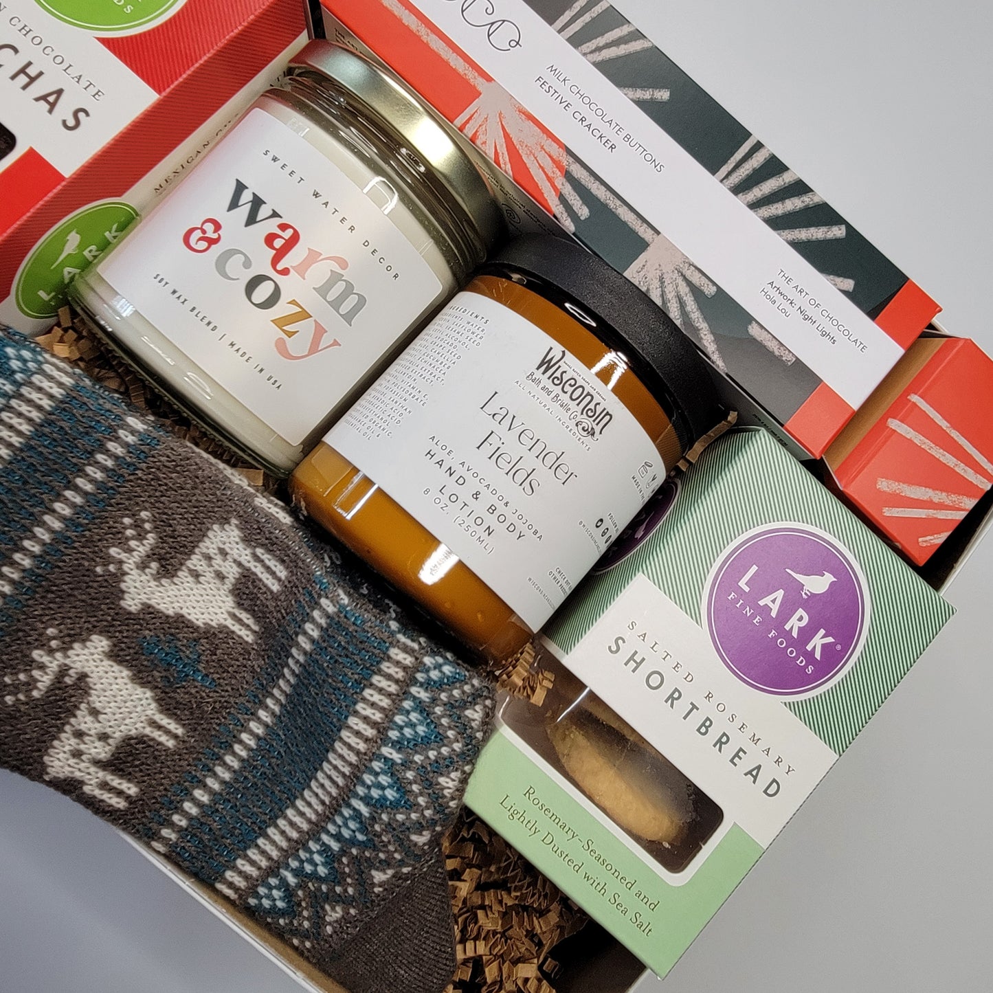 Deluxe Winter Comfort Gift basket