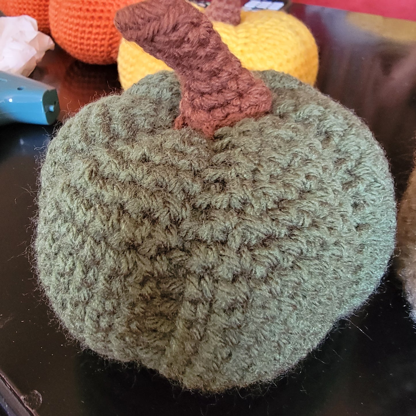 Crochet Rustic Farmhouse Pumpkins