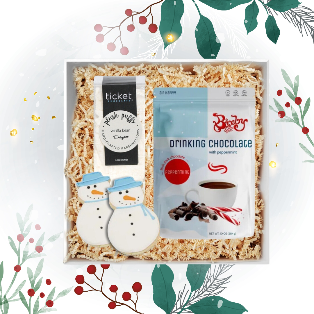 winter wonderland hot cocoa gift box