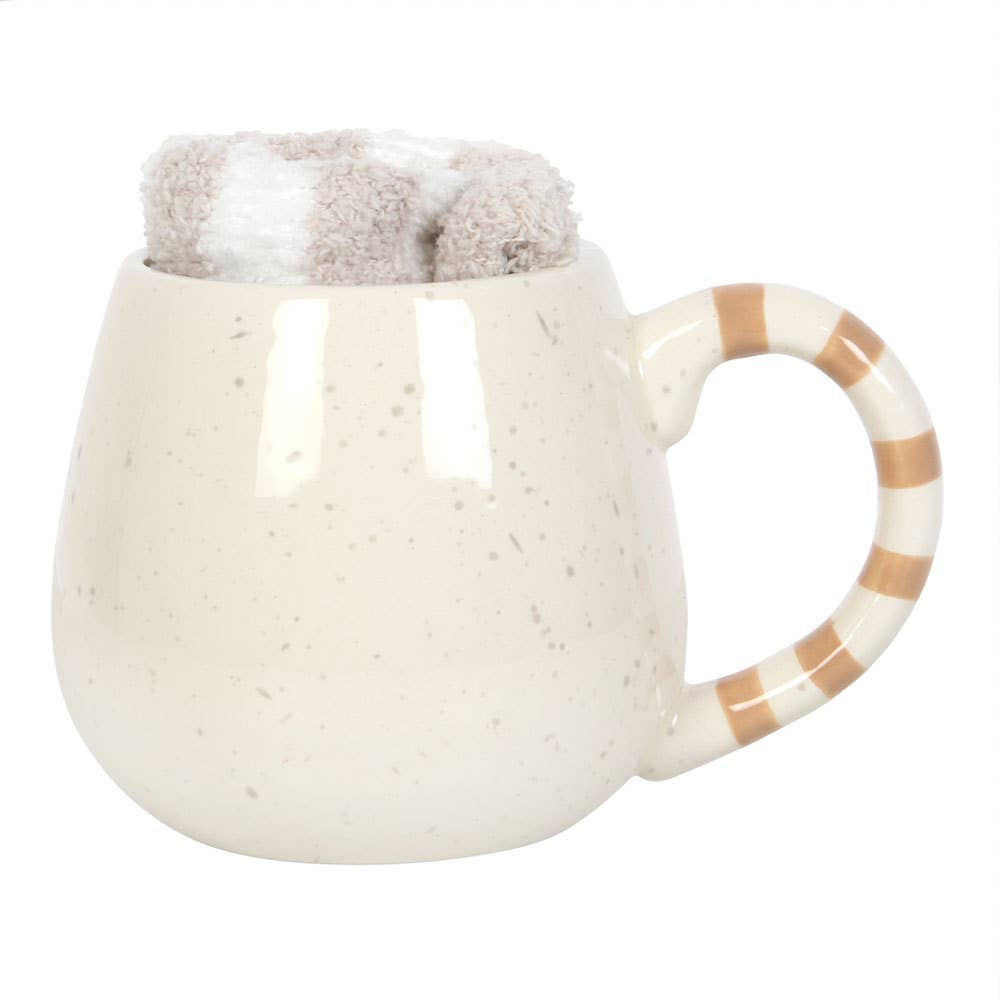 Christmas Snowman Mug and Socks Set gift