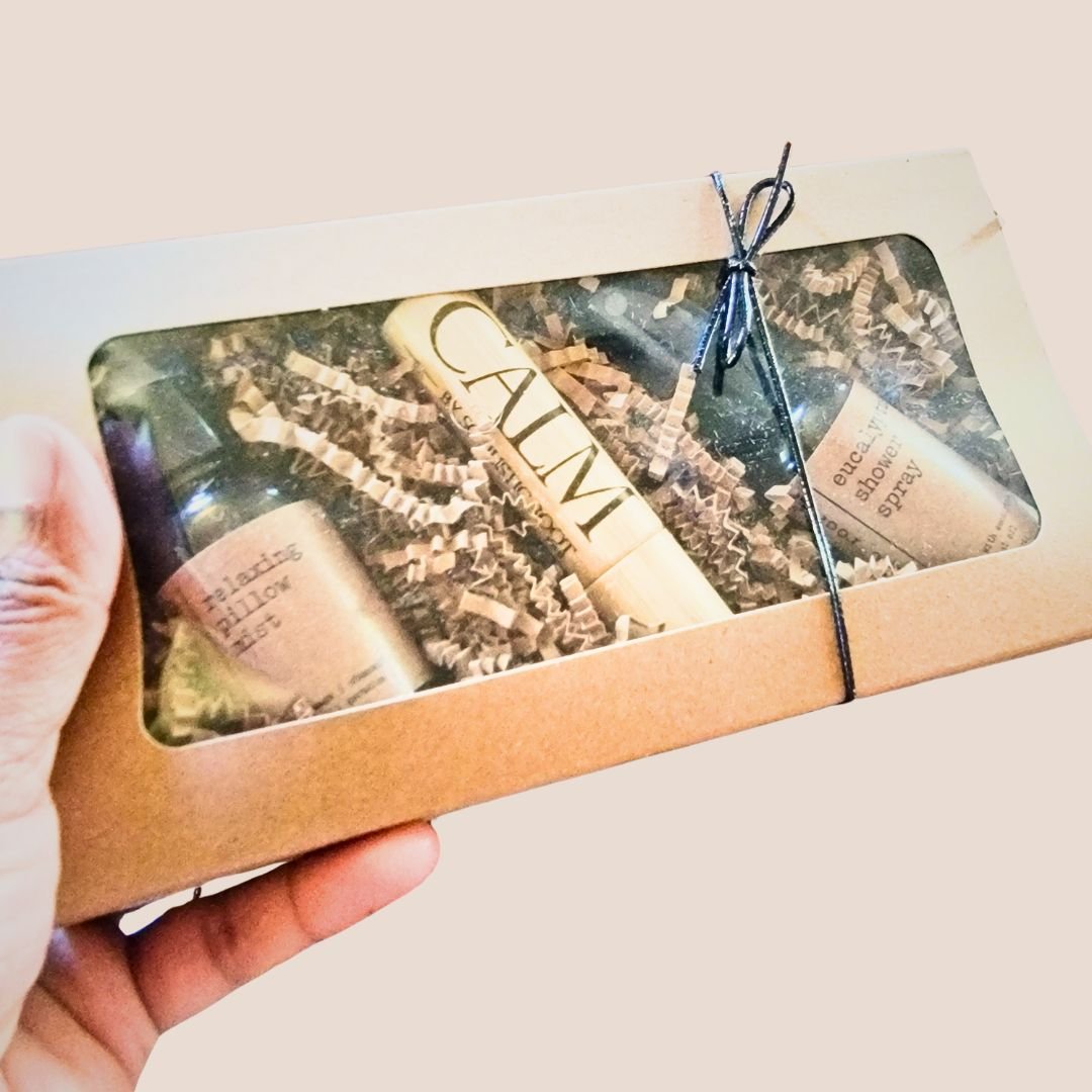 Rest & Relax Gift Box with wellness products