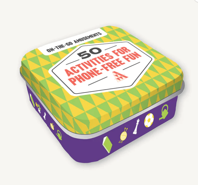 50 Activities for Phone-Free Fun Game Tin