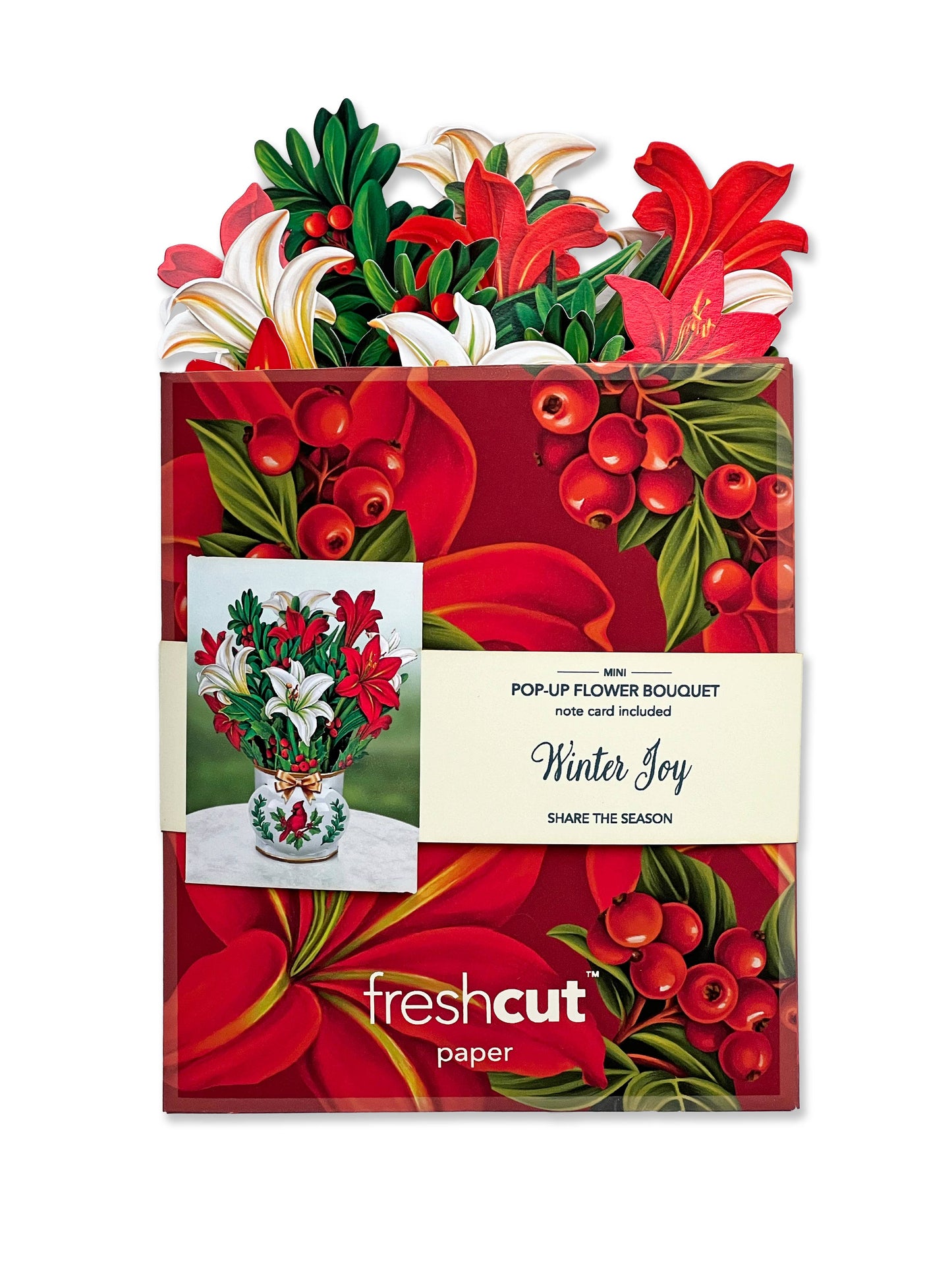 Mini Winter Joy Mini Pop-up Greeting Card