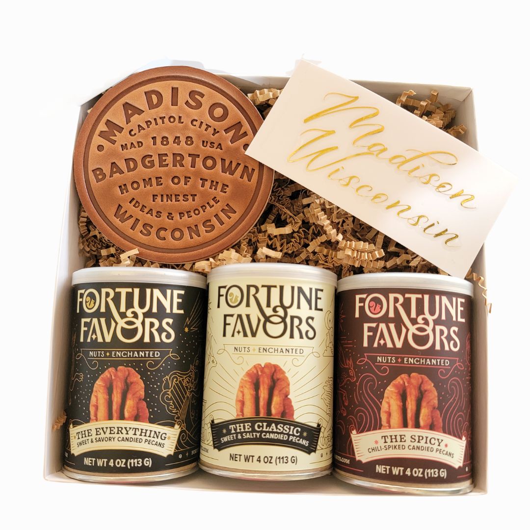 Premium Wisconsin Local Business Gift Set