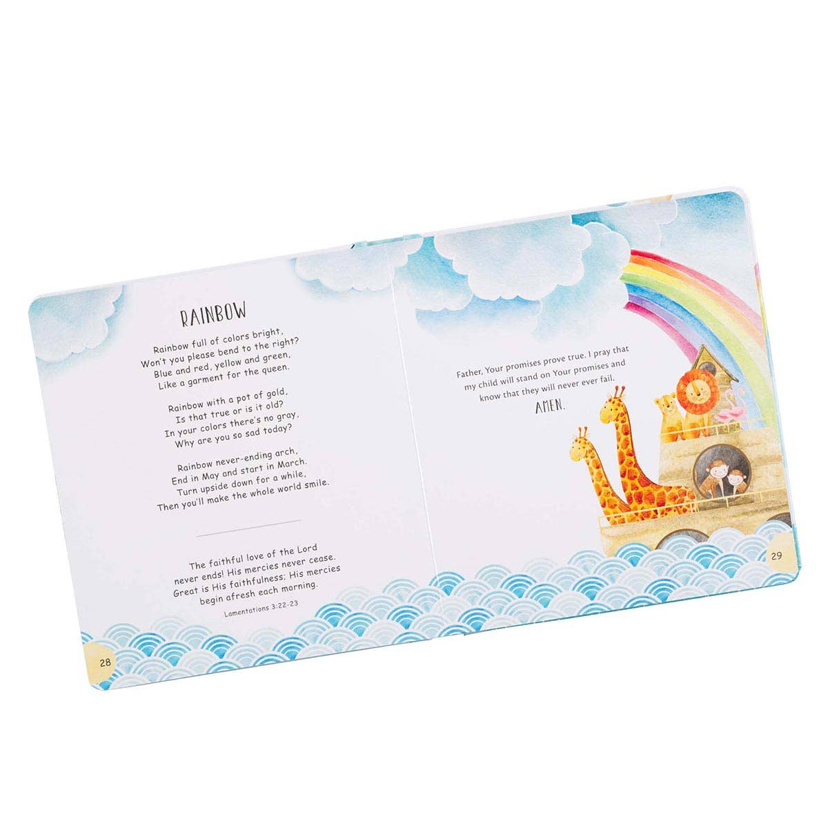 My Lullabible For Boys Book, perfect for gifts for him and curated gift boxes (styled in a curated gift box)