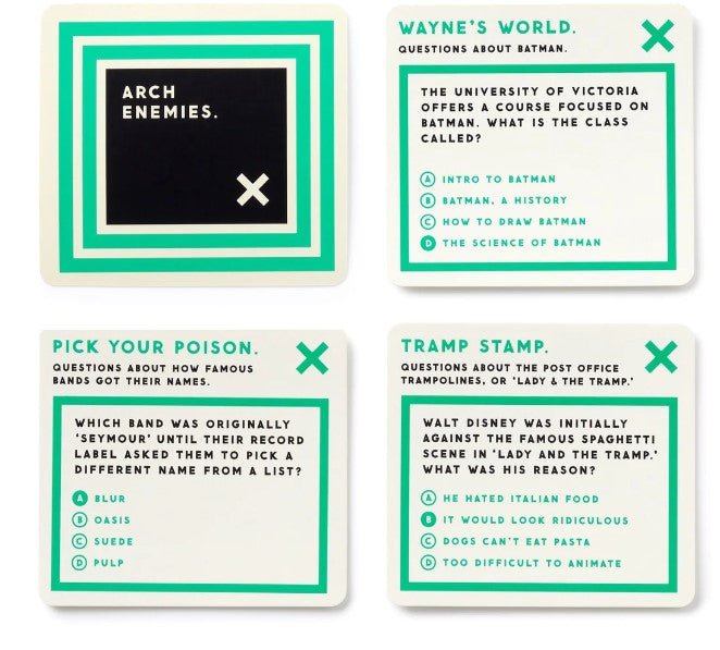 party game for adults trivia game