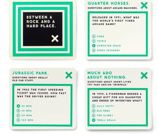 Trivia game set for party