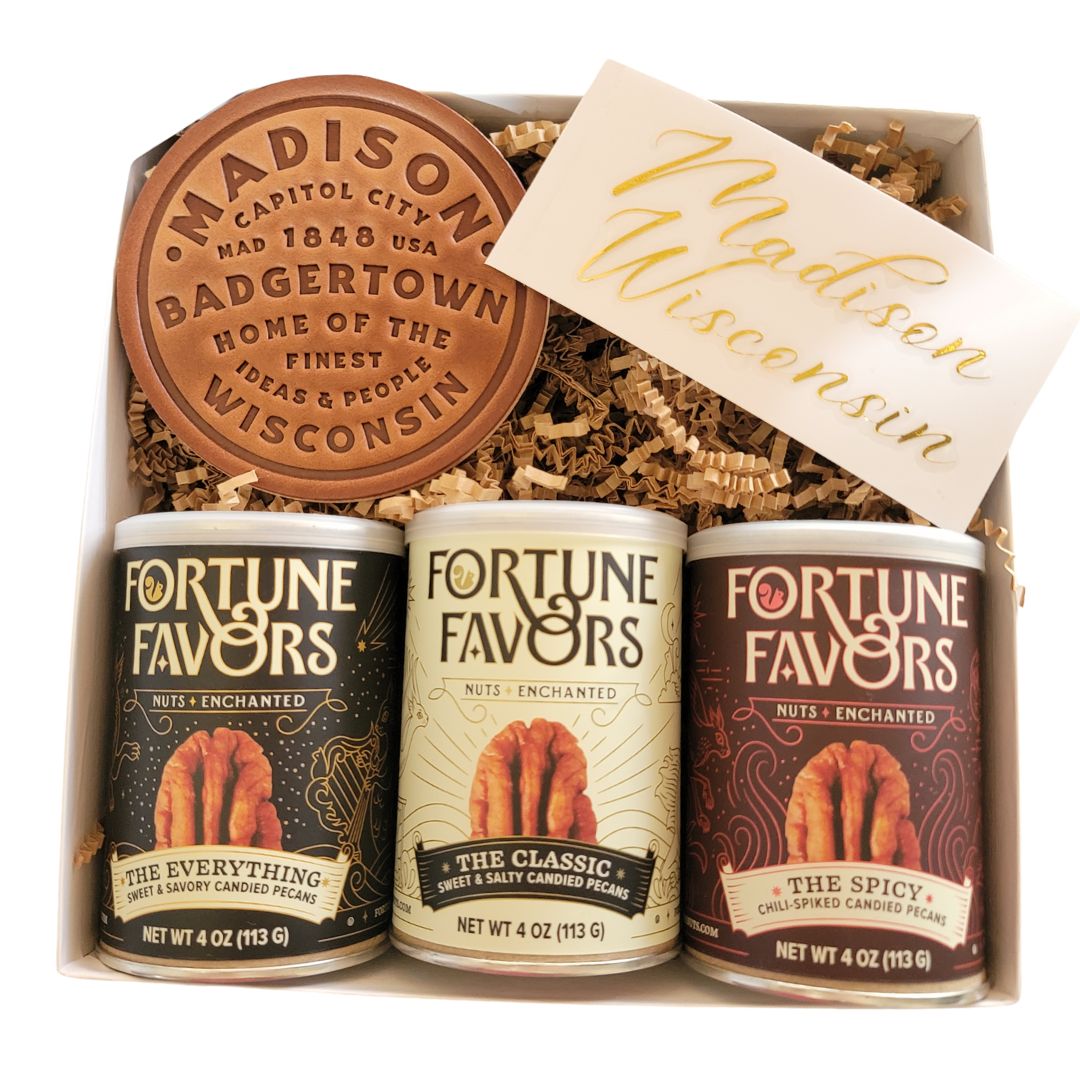 Premium Wisconsin Local Business Gift box for clients