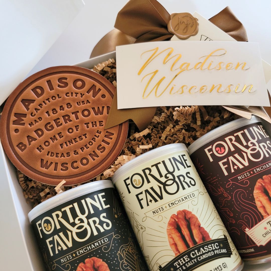 Premium Wisconsin Local Business Gift Set from Madison