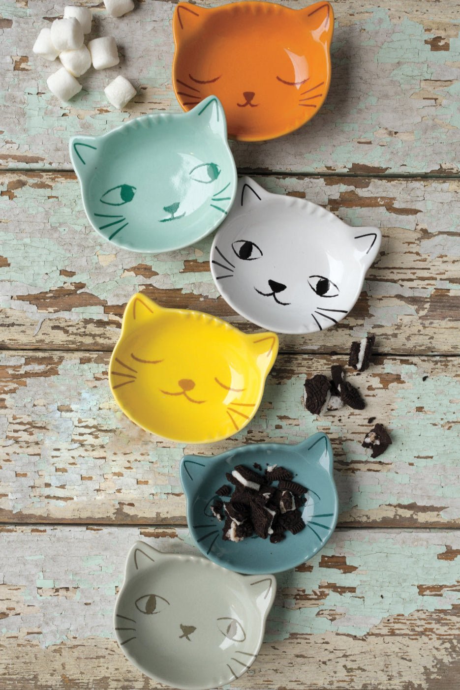 cat pinch bowl set for gifts
