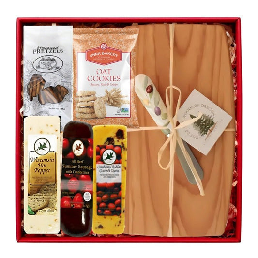 Savory Sampler - Cheese & Sausage holiday Gift Box