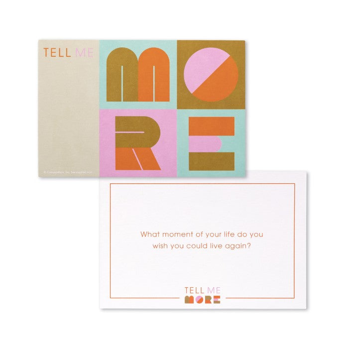 Tell Me More Game Set to deepen connection