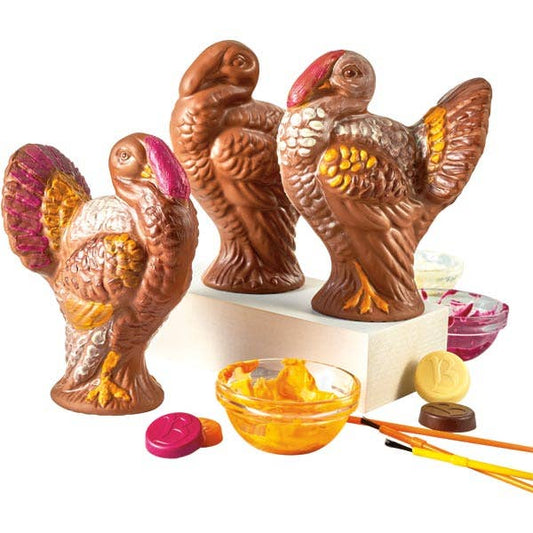 Thanksgiving chocolate craft kit – paint your own turkey