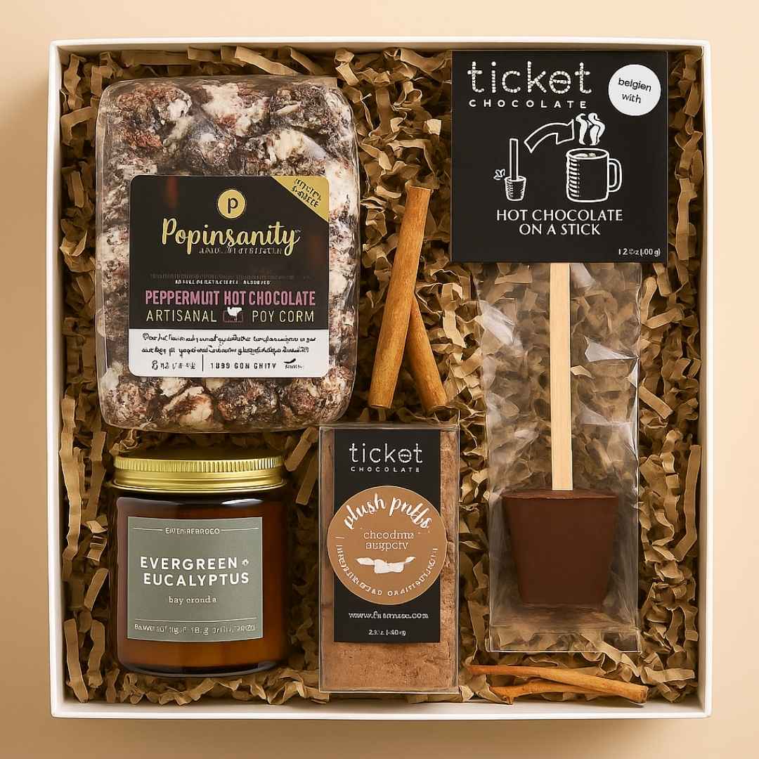 the sweet adventure christmas treats basket