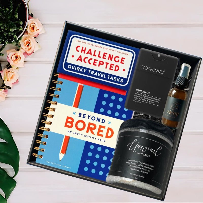 Unplug & Unwind Kit, perfect for gifts for her and curated gift boxes