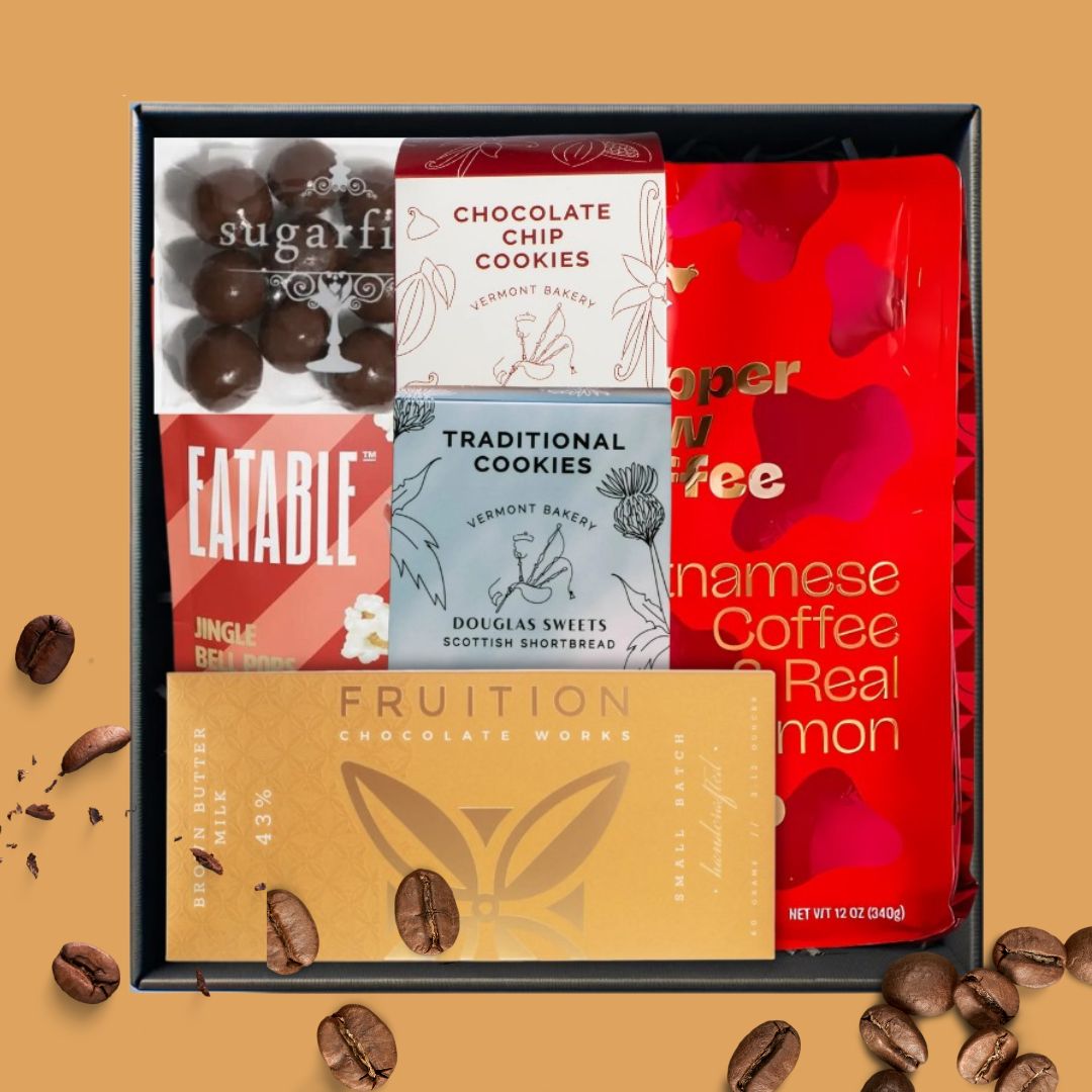 Cozy Holiday Sampler Gift Box for clients