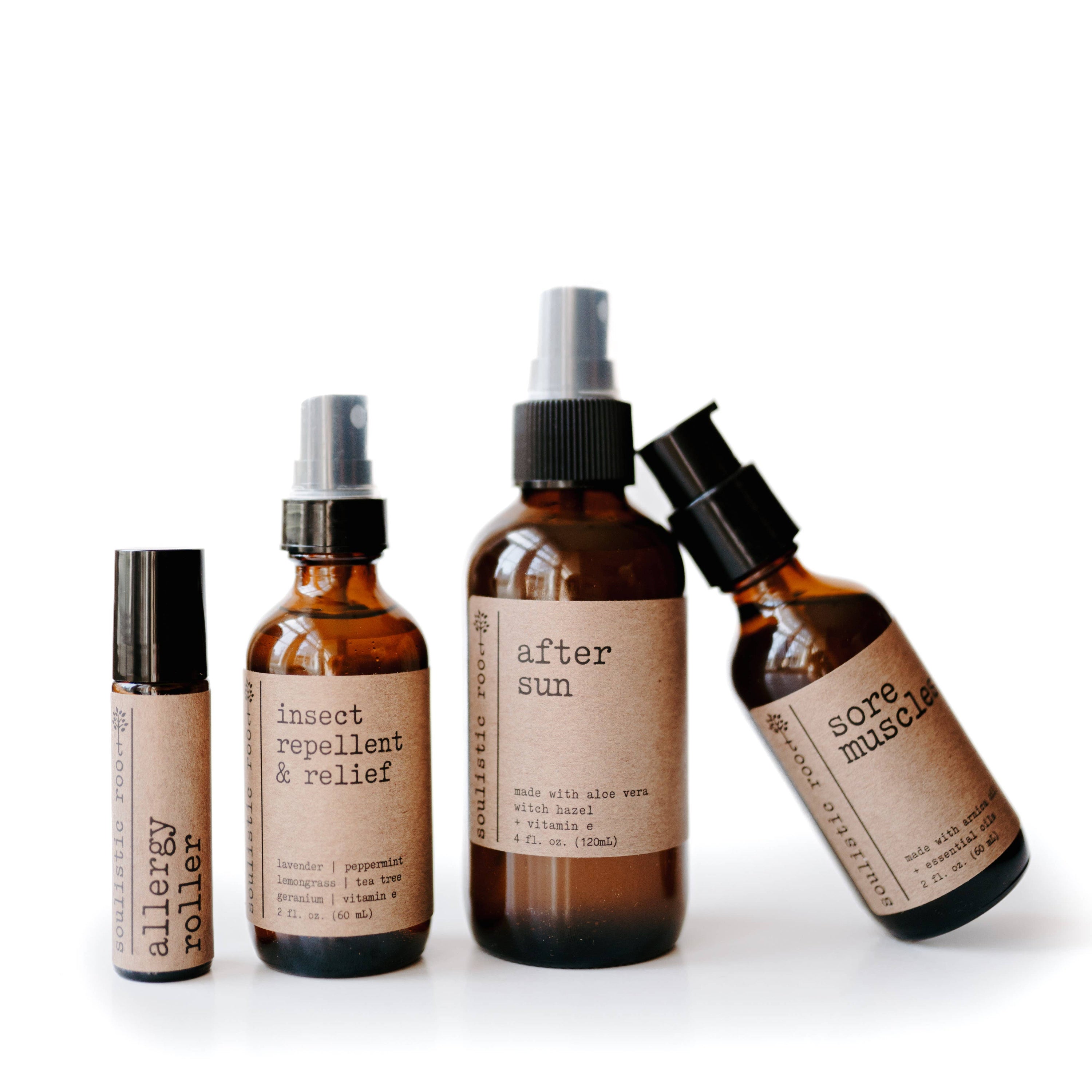 Summer Travel Essentials- Gift Set, perfect for gifts for her and curated gift boxes (shown with packaging)
