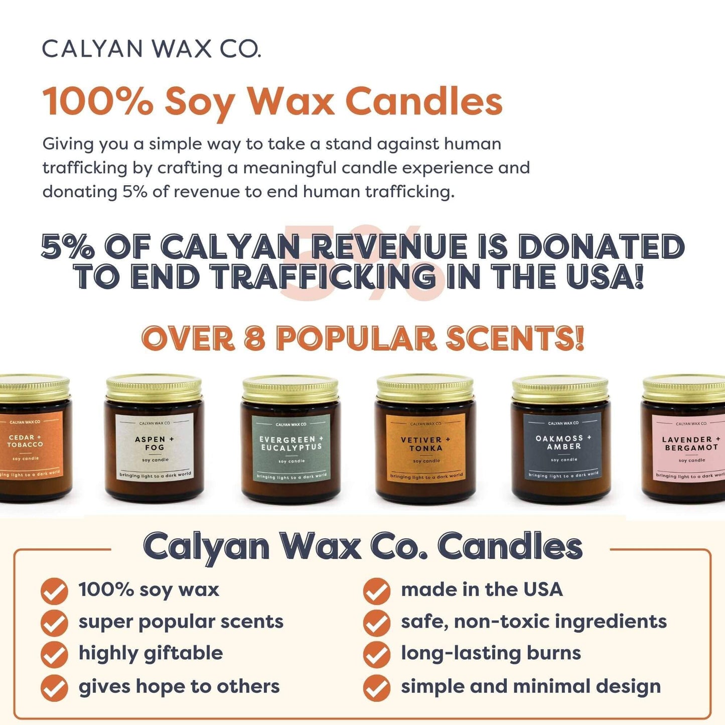 Home/Holiday - Mini Amber Jar Soy Candle