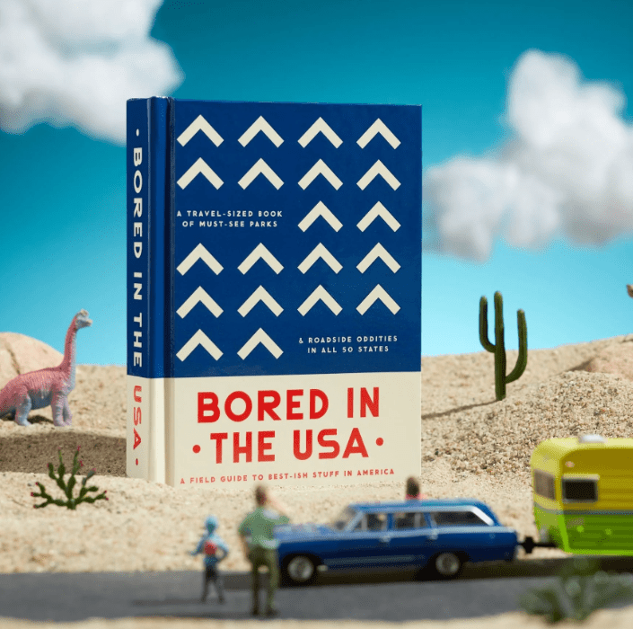 Bored in the USA travel gift