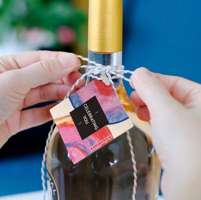 Celebrating you popup card