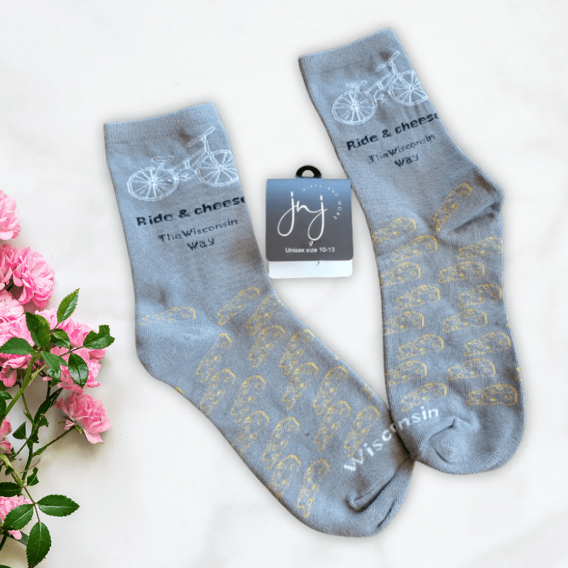 Wisconsin Socks - Cozy & Stylish State Pride Socks, perfect for curated gift boxes and Build a Box gifting