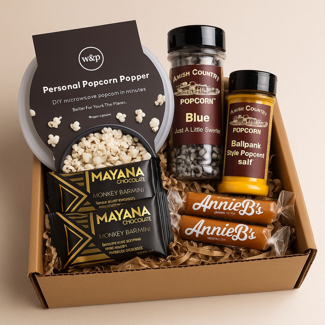 Movie Night Gift Box - Complete Home Theater Experience Gift Set