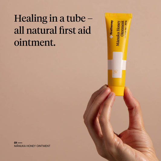 First Honey® Manuka Wound Ointment healing in a tube