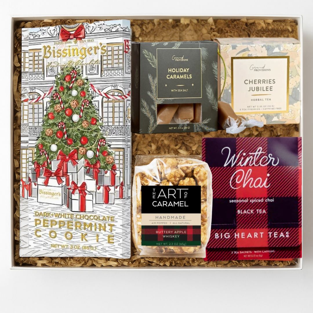 Christmas Holiday Time Employee Gift Box