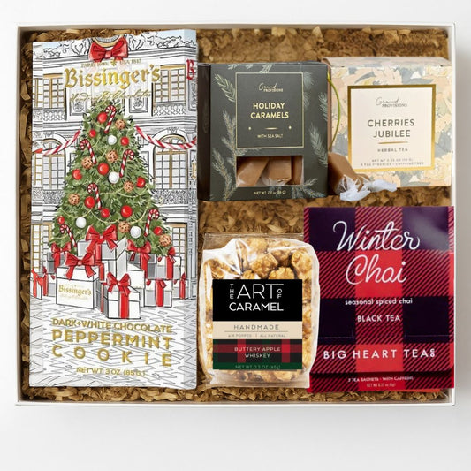 Christmas Holiday Time Employee Gift Box