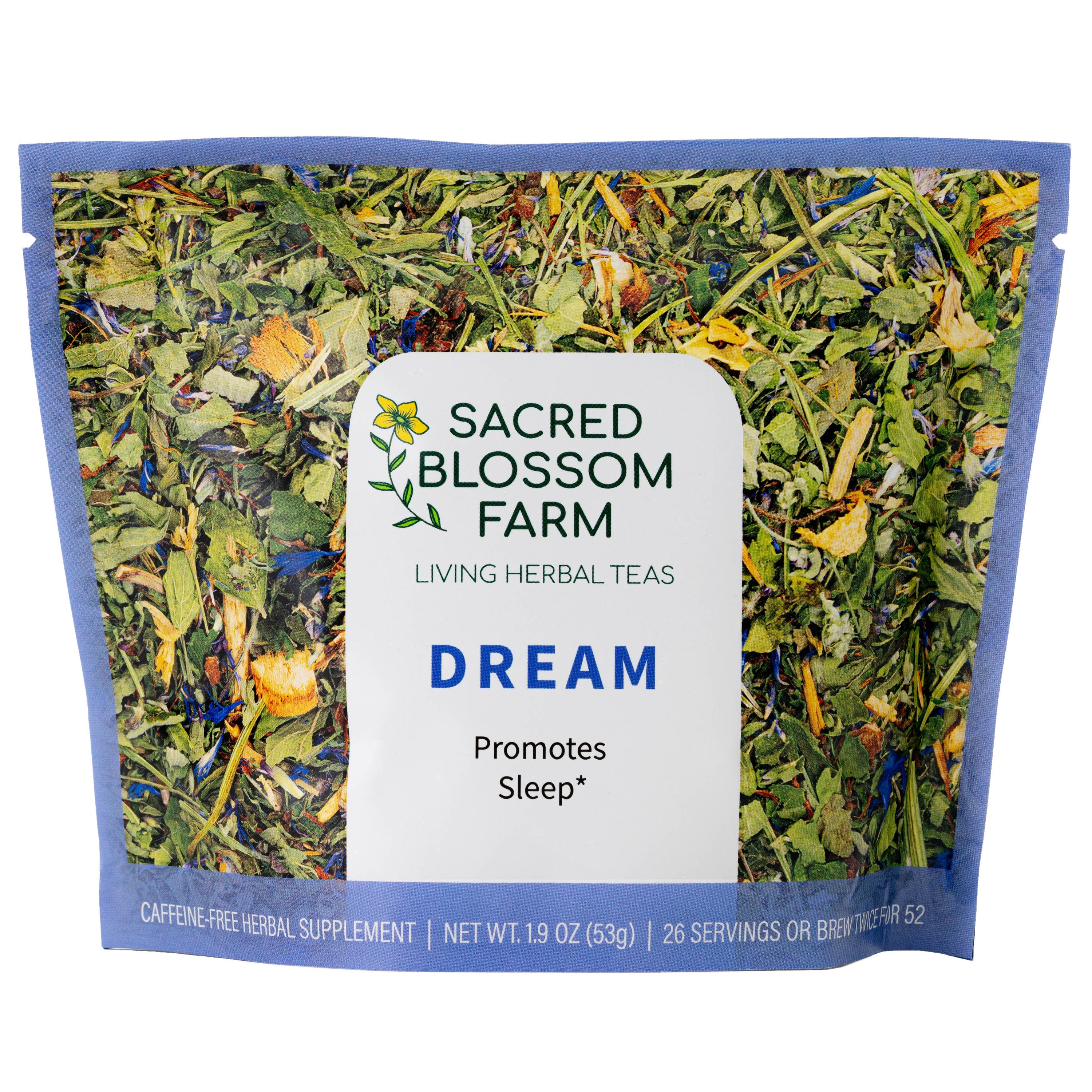 Dream Herbal Tea - Sacred Blossom Farm — loose leaf gourmet tea, perfect for gourmet gift boxes and curated gift boxes