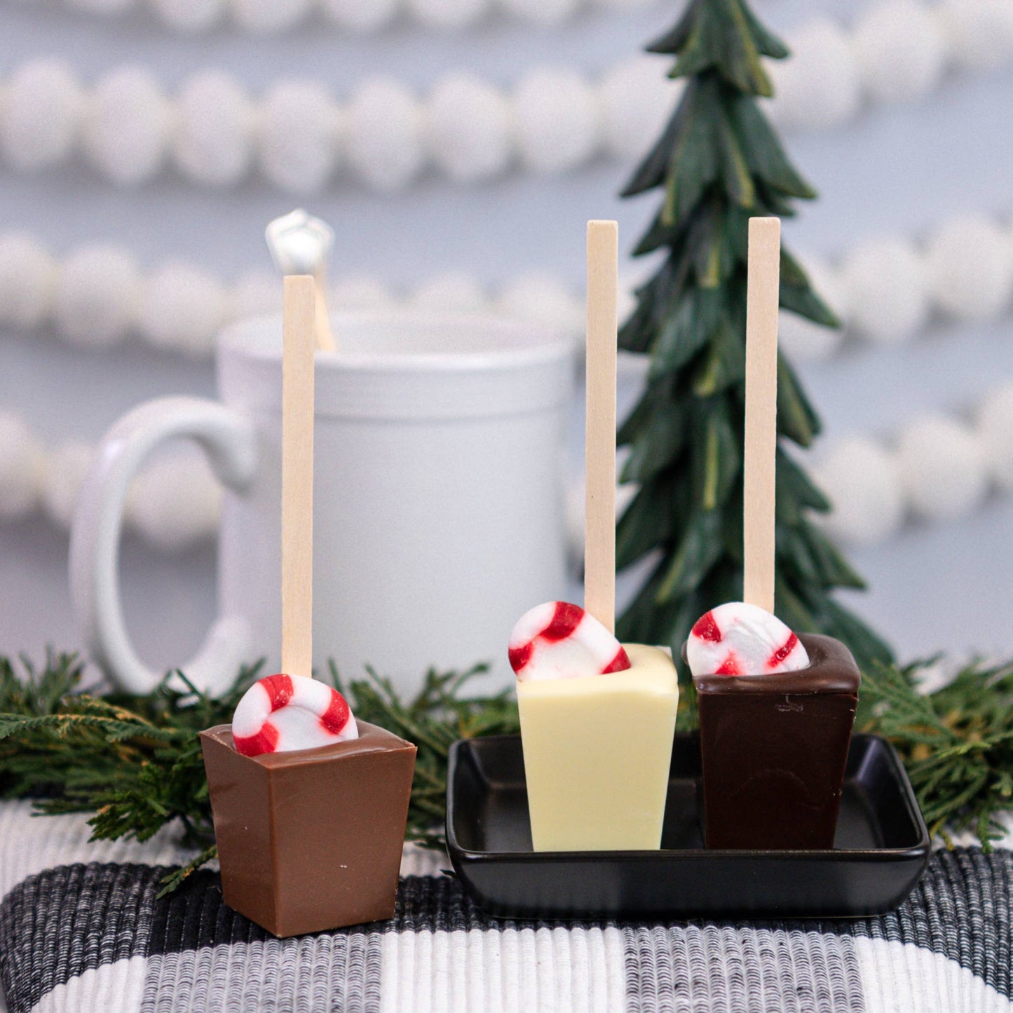 trio hot chocolate stick