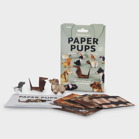 Paper Pups – DIY Origami Craft Kit for dog lovers