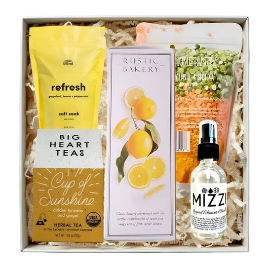 Get Well Sunshine Care Package gift box