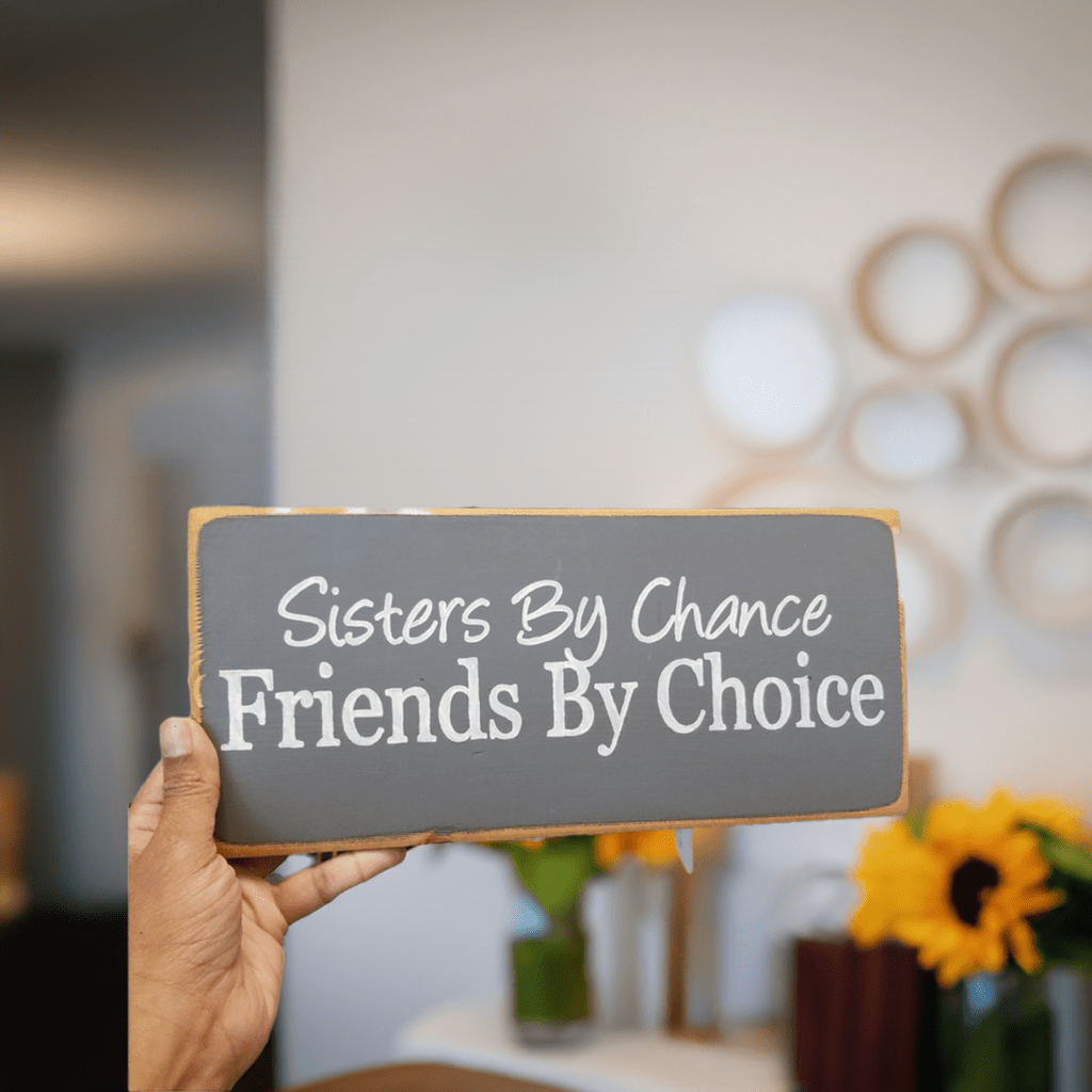 home decor as sister gift