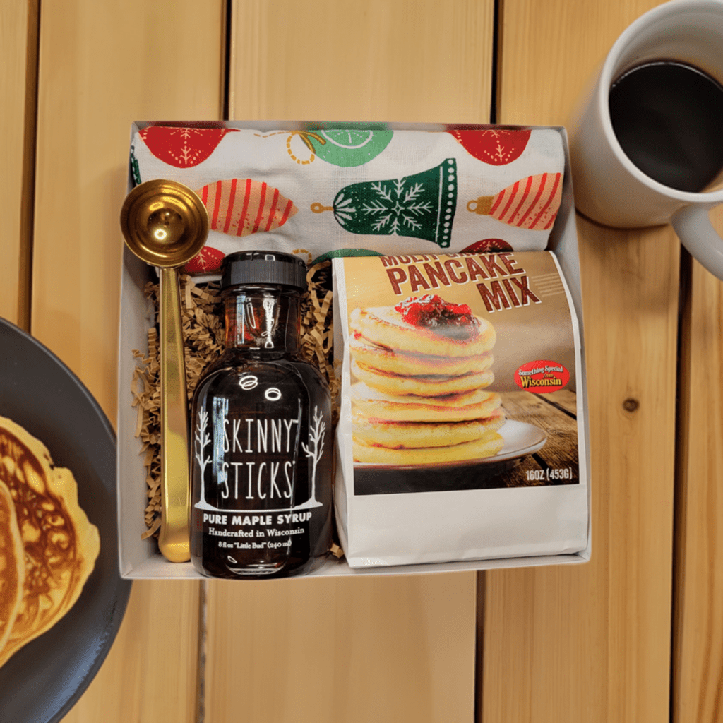 Heartfelt Breakfast Gift Box for a cause from wisconsin