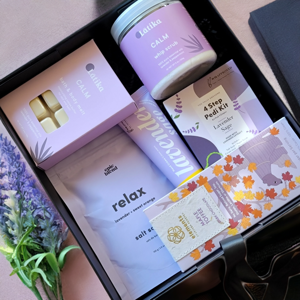 Lavender Bliss Birthday Gift Box - Leap Year