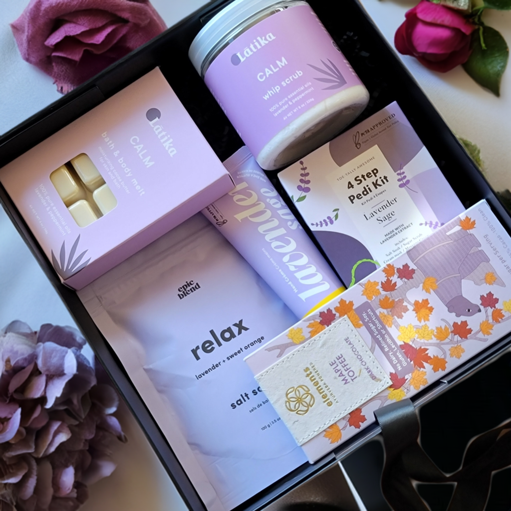 Lavender Bliss Birthday Gift Box - Leap Year