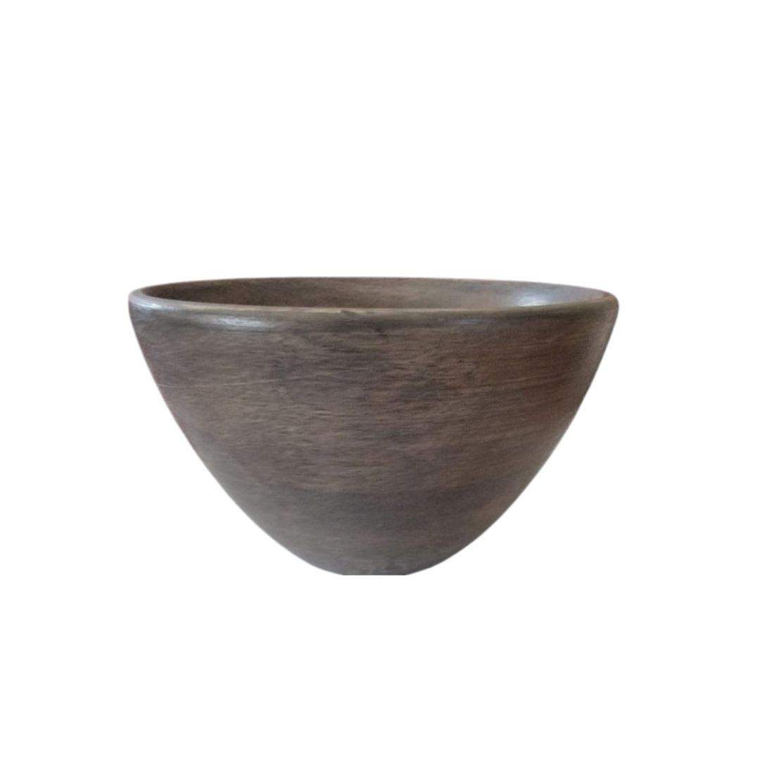 wooden soup bowl