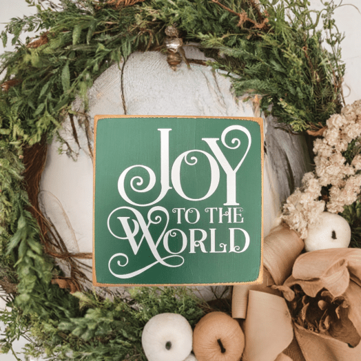 joy to the world green mini