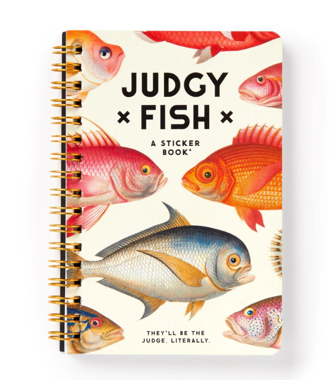 Judgy Fish Sticker Book